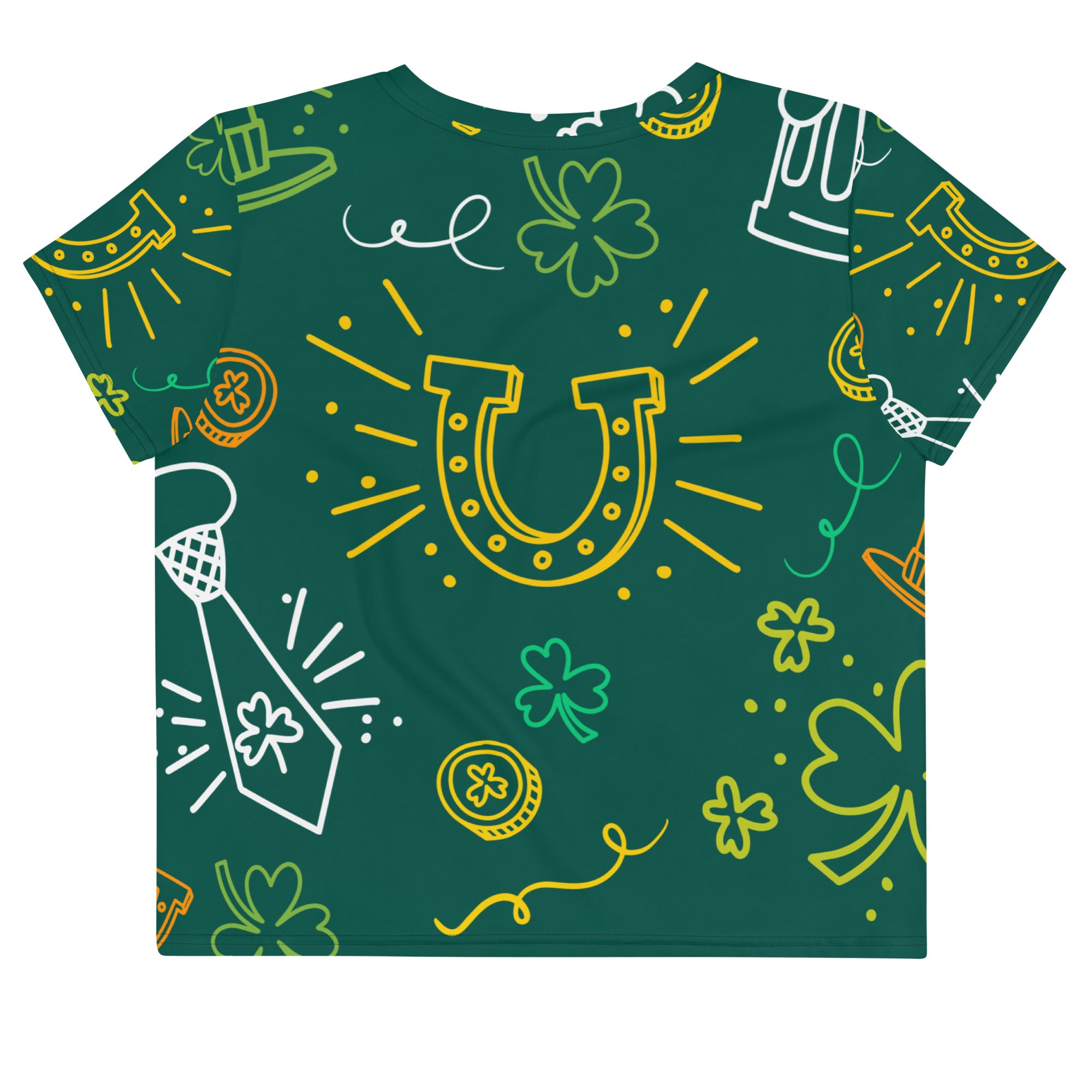 Lucky Irish Crop Tee