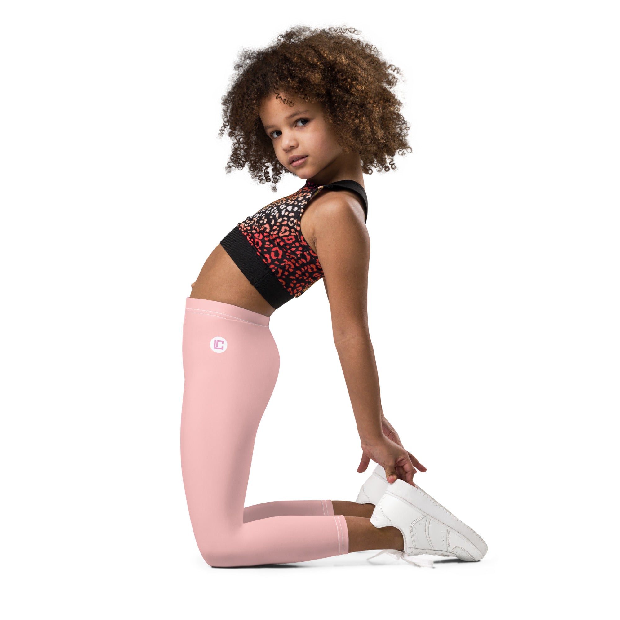 Lovable Cuties Pink Kid's Leggings