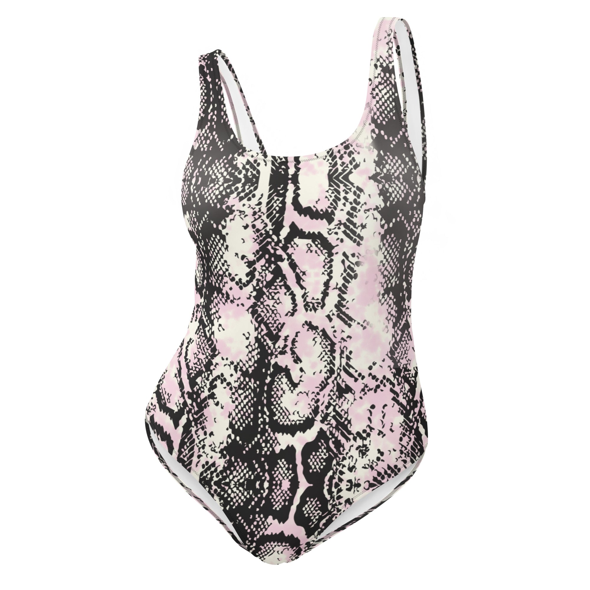 Snake Skin One-Piece Swimsuit
