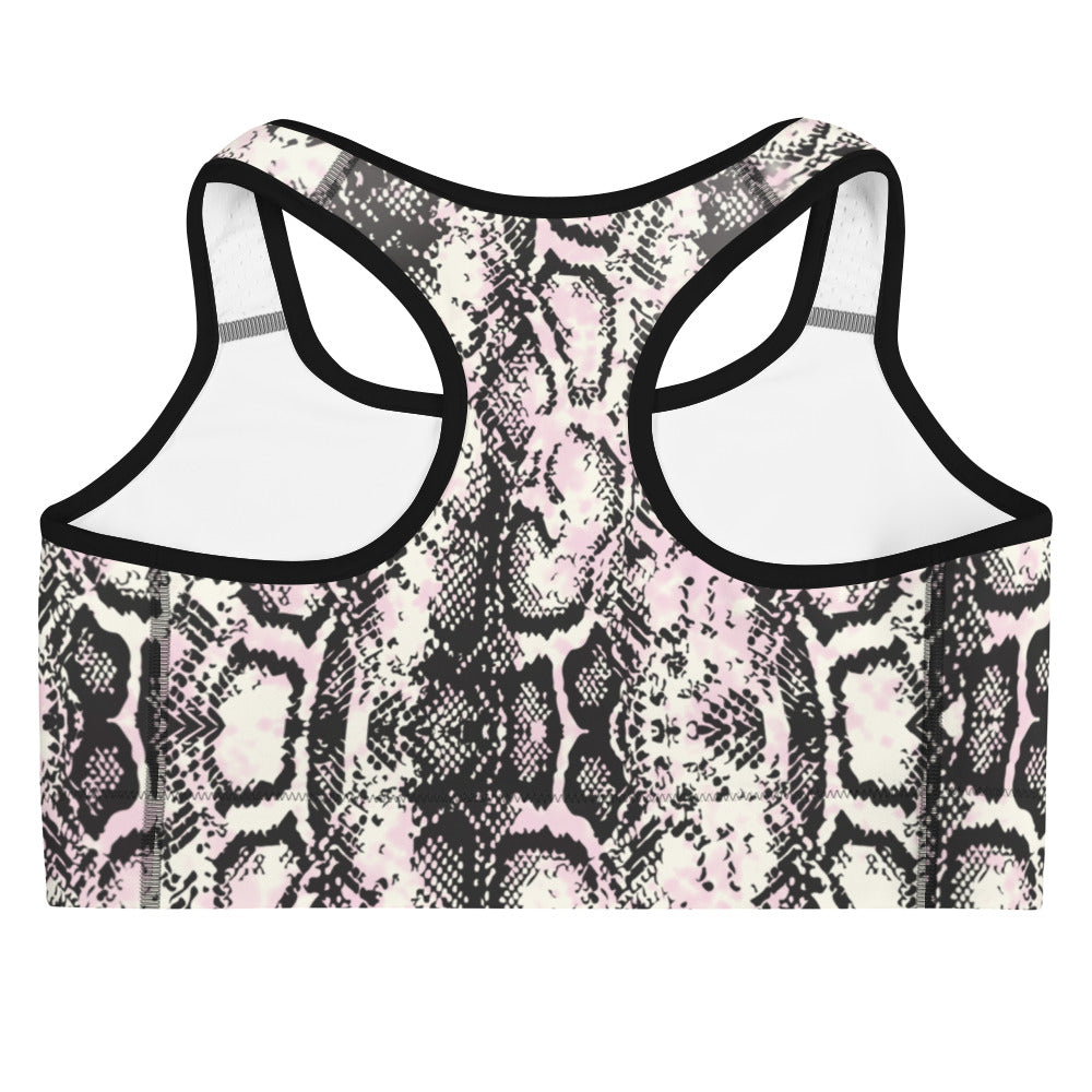 Snake Skin Sports Bra
