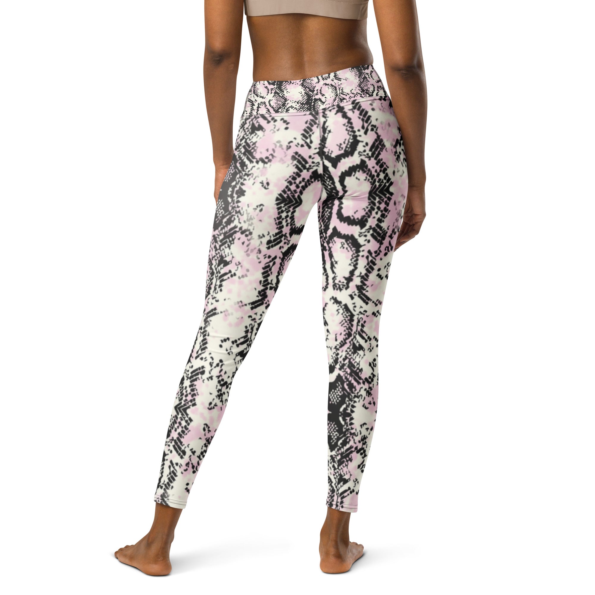 Snake Skin Yoga Leggings