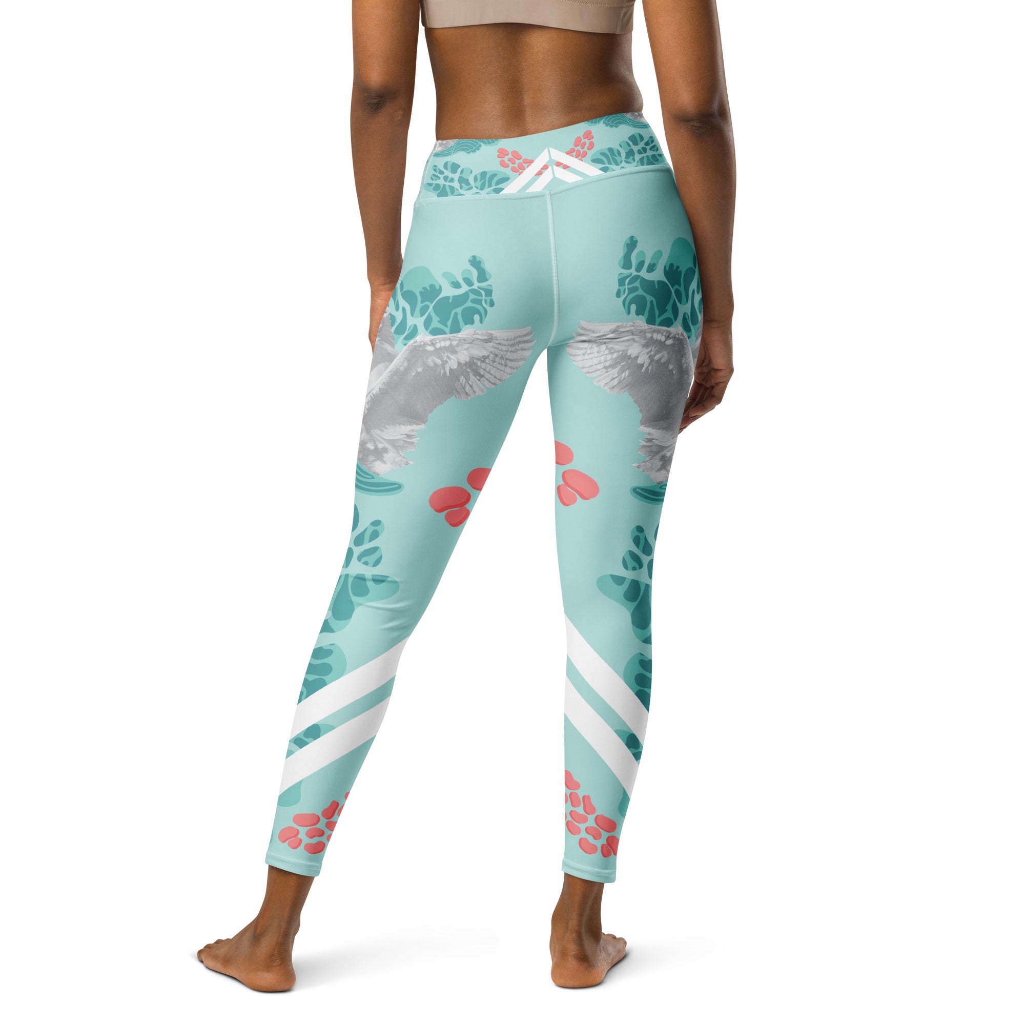 Swan Yoga Leggings