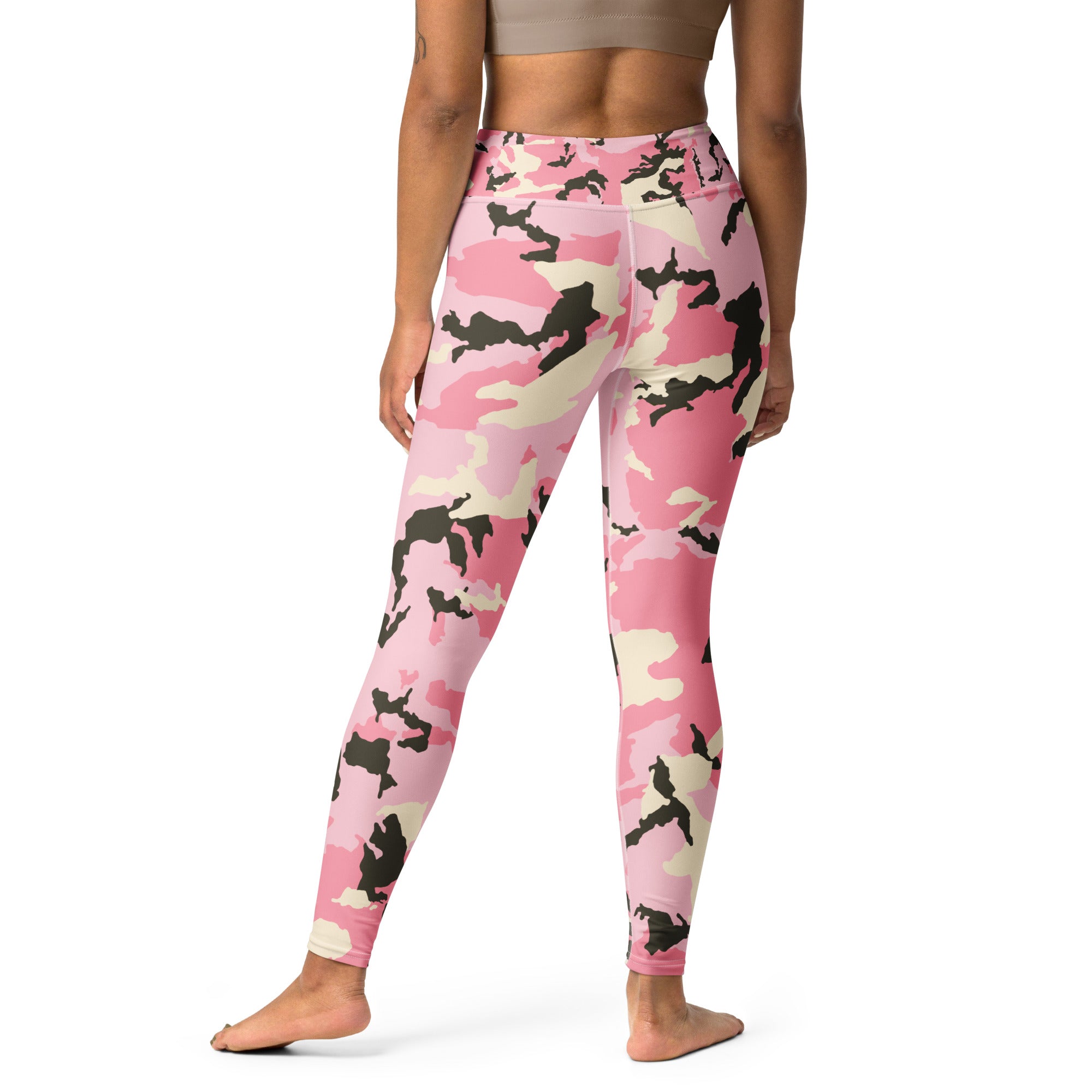 Pink Camo Yoga Leggings