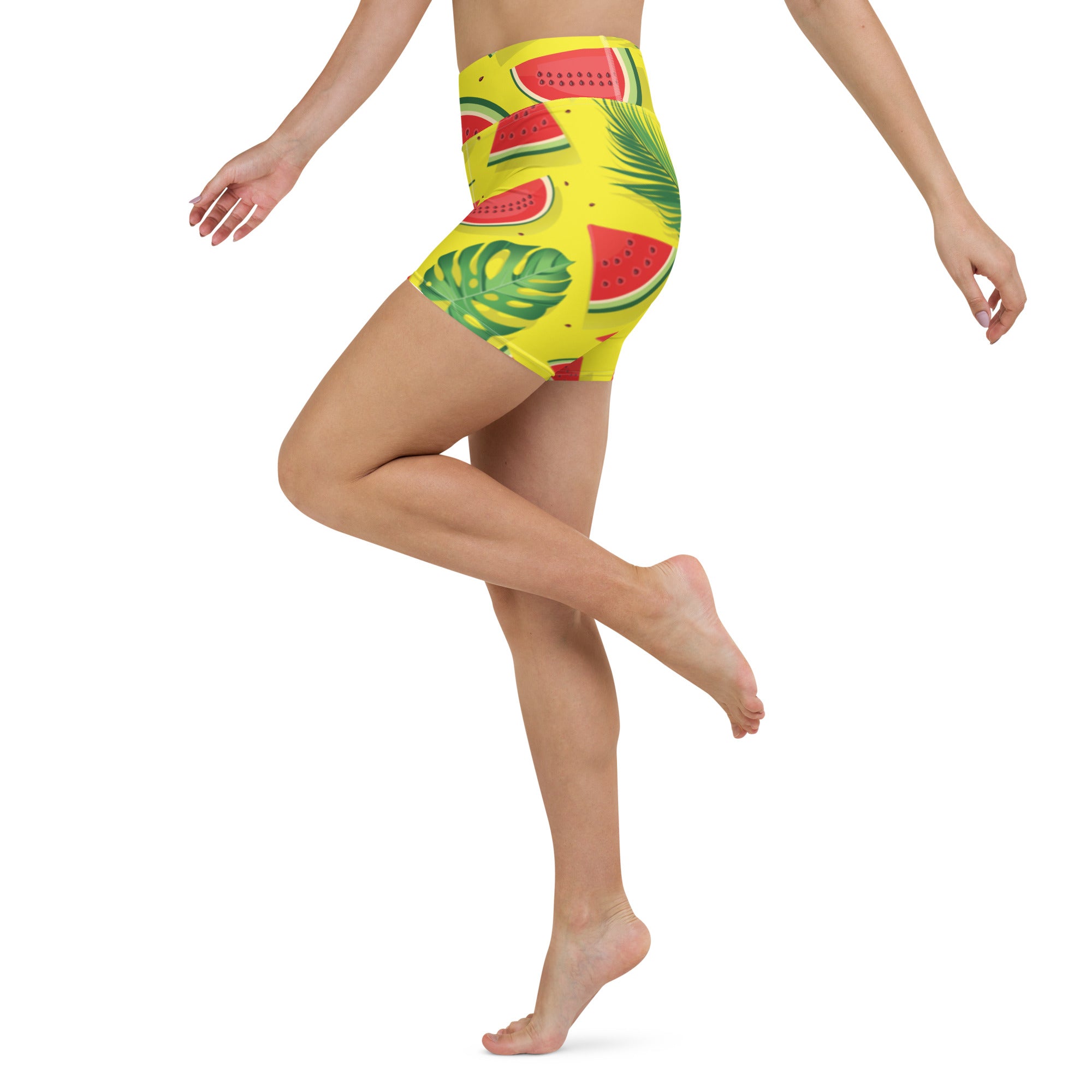 Watermelon Yoga Shorts