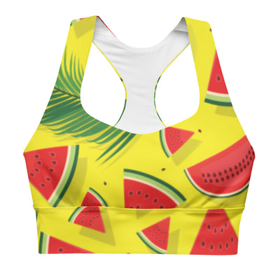 Watermelon Longline sports bra