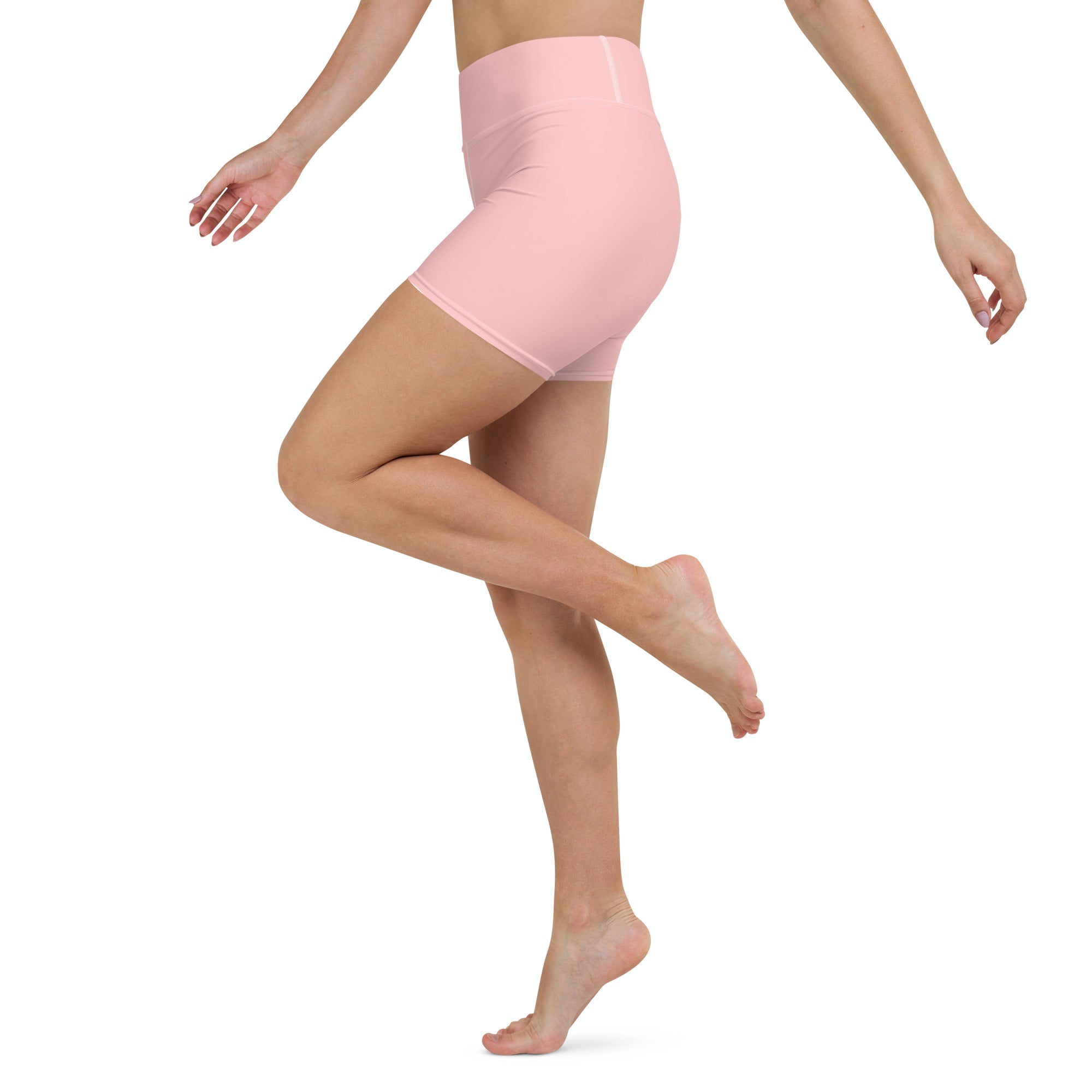 Lovable Cuties Pink Yoga Shorts